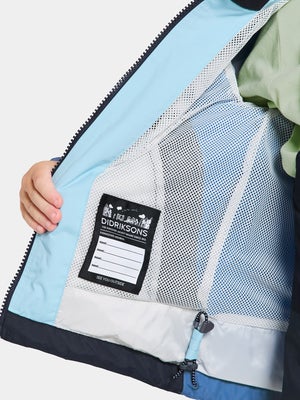 Didriksons Pilvi Skalljakke, Light Sea Blue