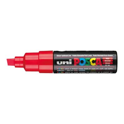 Posca - Marqueur peinture pointe large - rouge