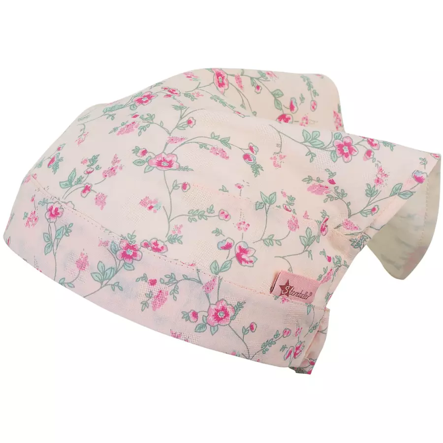 Sterntaler Kopftuch Blumen rosa