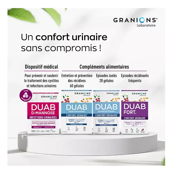 Granions Duab 20 cápsulas
