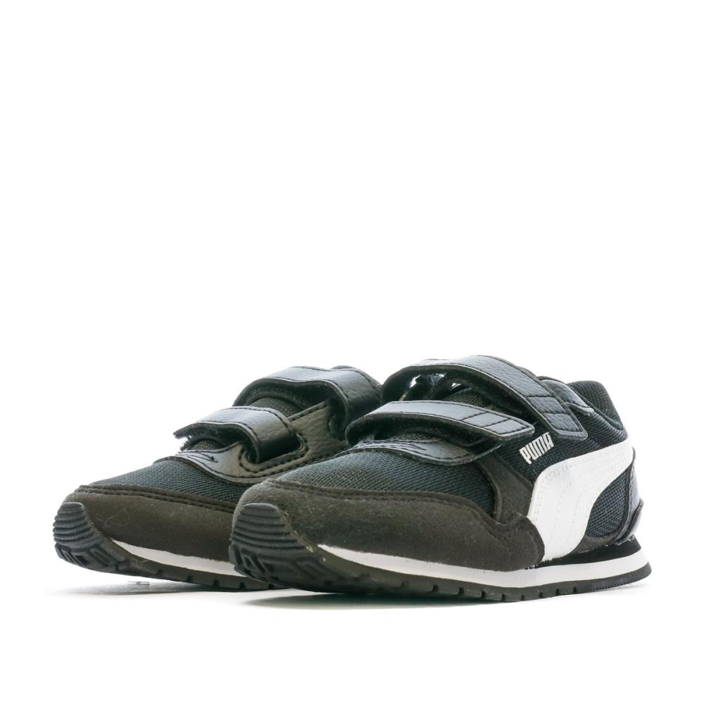 Puma Baskets Noir Garçon Puma Runner