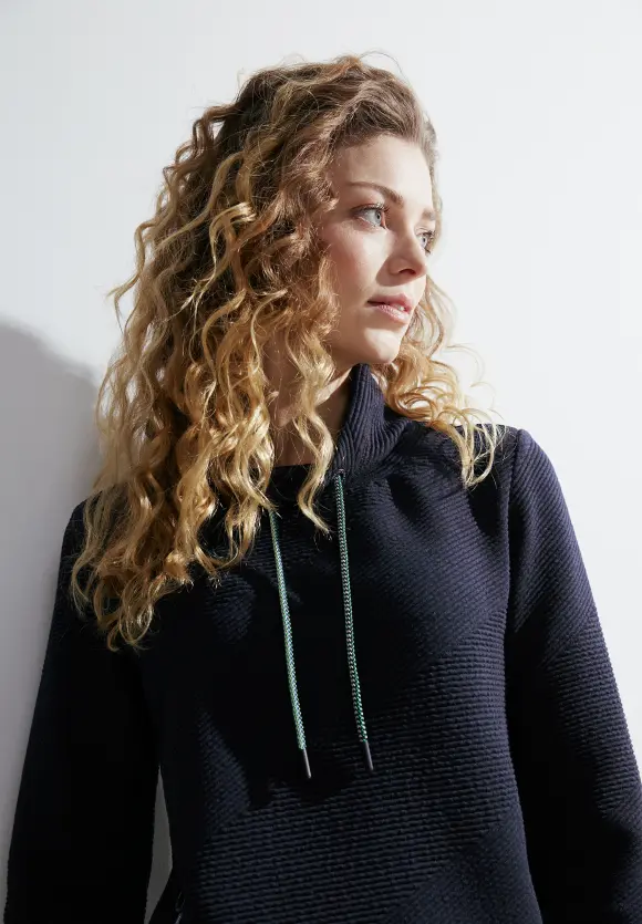 Struktur Sweatshirt - universal blue