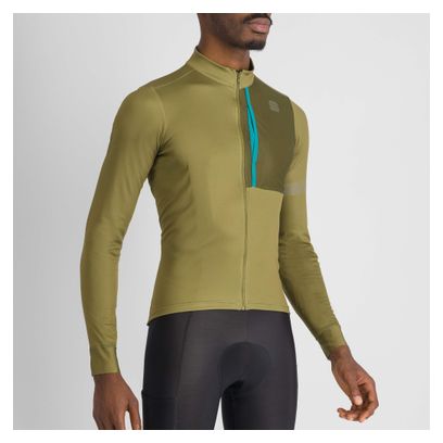 Maillot Manches Longues Sportful Supergiara Thermal Khaki
