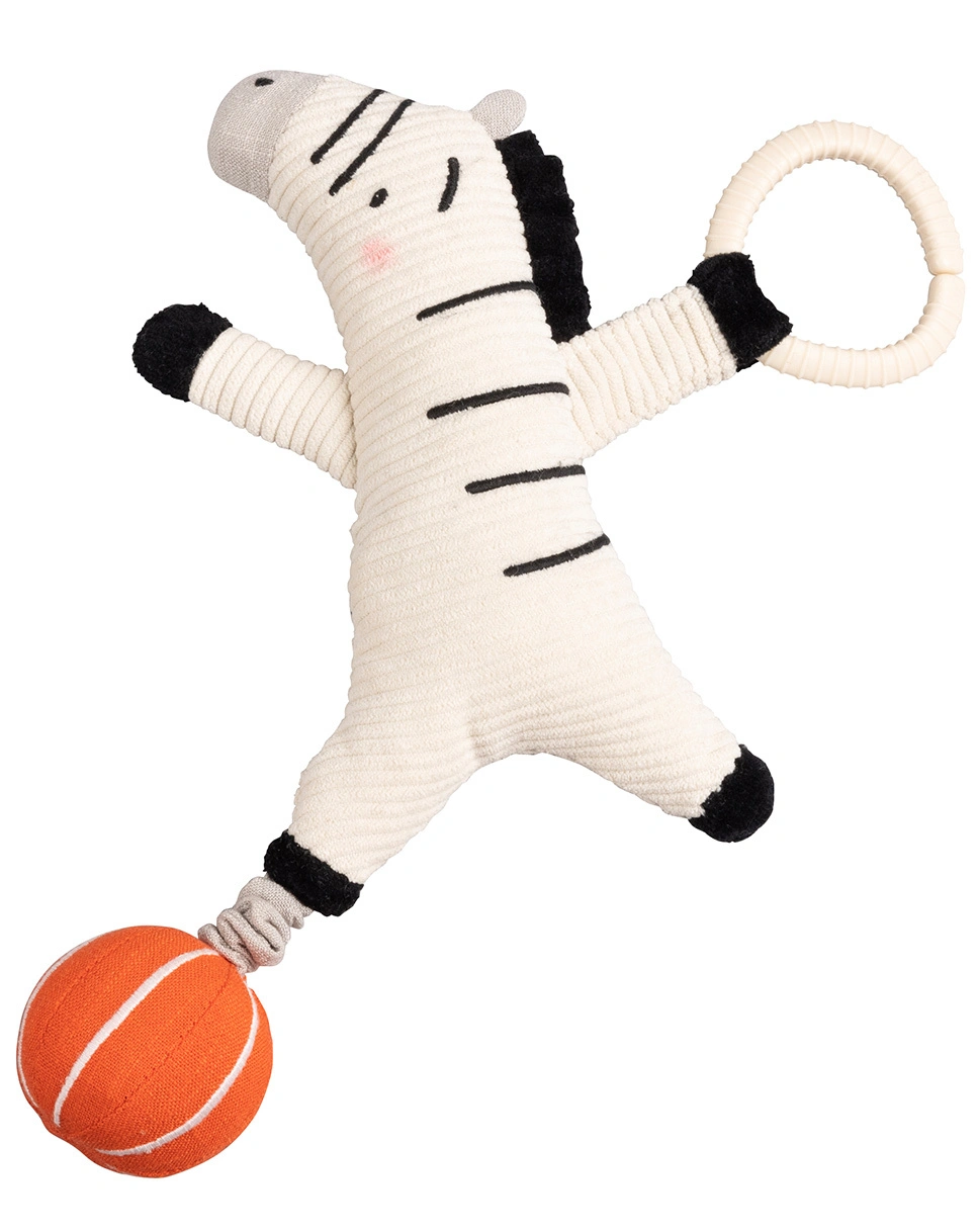 Spieluhr ZEBRA in schwarz/weiß