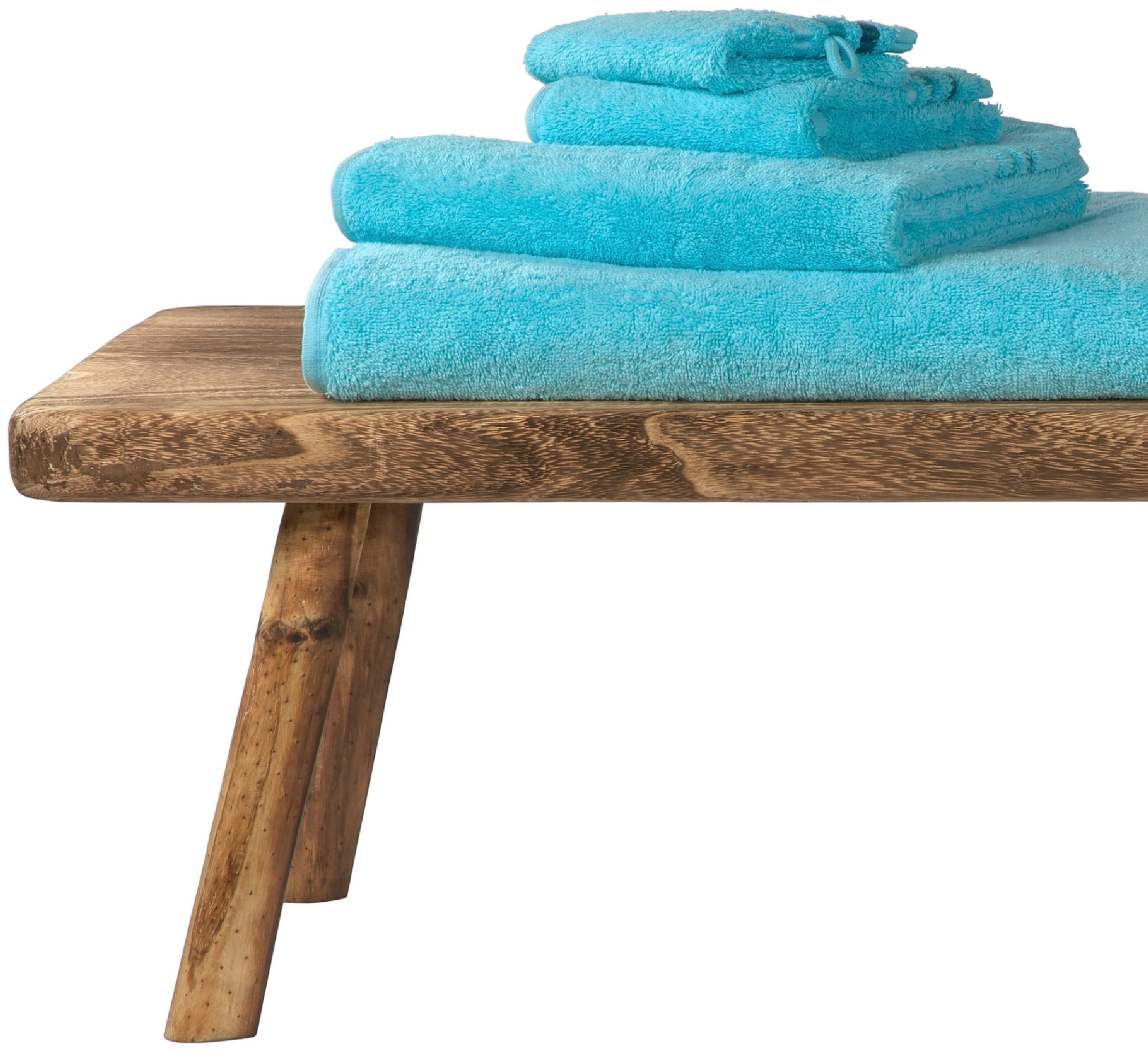 Schiesser Gästehandtücher »Skyline Color aus 100 % Baumwolle mit eleganter Streifenbordüre« MADE IN GREEN by OEKO-TEX®
