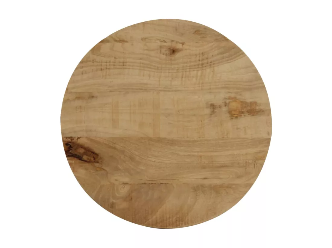 Table d'appoint Bois de manguier solide 40x50 cm