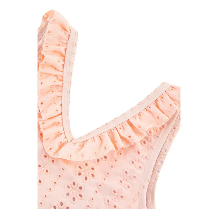 Tartine et Chocolat Maillot 1 pièce Broderie Anglaise | Rose pâle