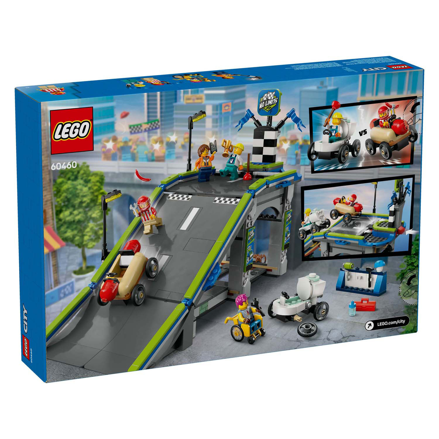 LEGO City 60460 Snelle Schans Voor Raceauto's