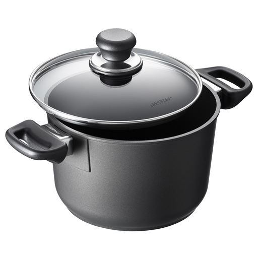SCANPAN Classic Induction Gryde Med Glaslåg, 3,25 L