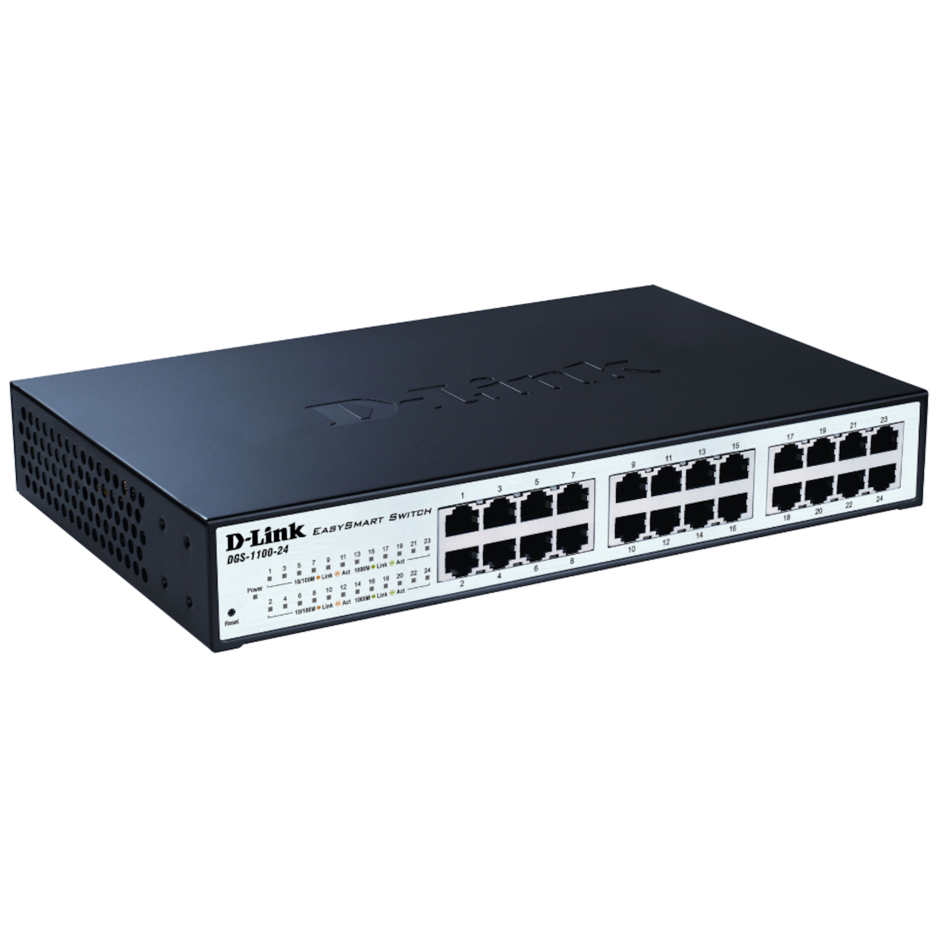 D-Link DGS-1100-24 Administrerbar gigabitswitch 24 porter