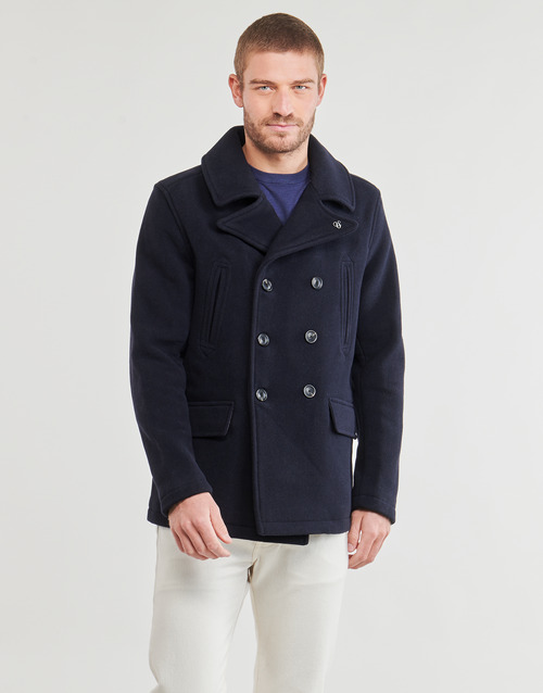 Scotch & Soda - Wool Blend Peacoat - Marine
