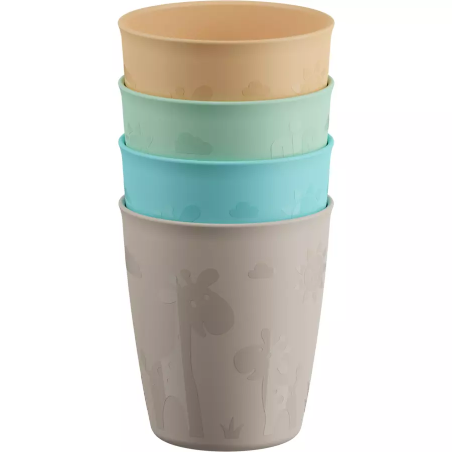 nip® Trinkbecher bunt 4 Stück