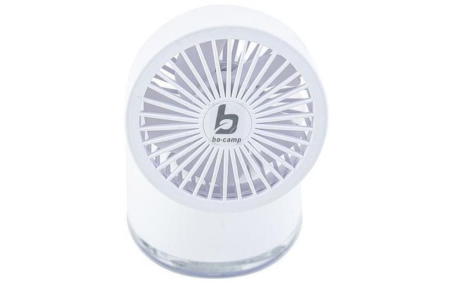 Bo-Camp Ventilator wiederaufladbar weiß