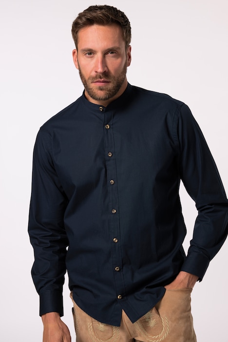 JP 1880 Trachtenhemd, Langarm, Stehkragen, Modern Fit, bis 8 XL