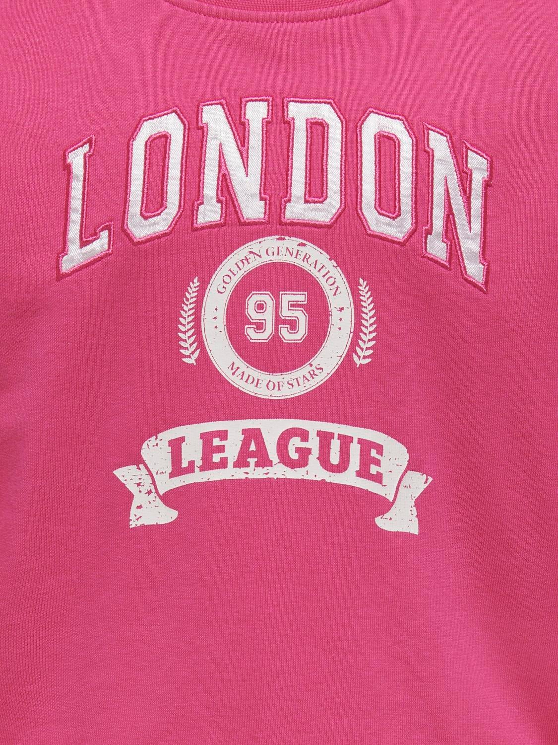 KOGCOLETTE Sweatshirt Fuchsia Purple