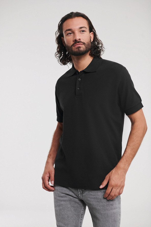 Russell RU577M - Polo Piqué Homme Manches Courtes