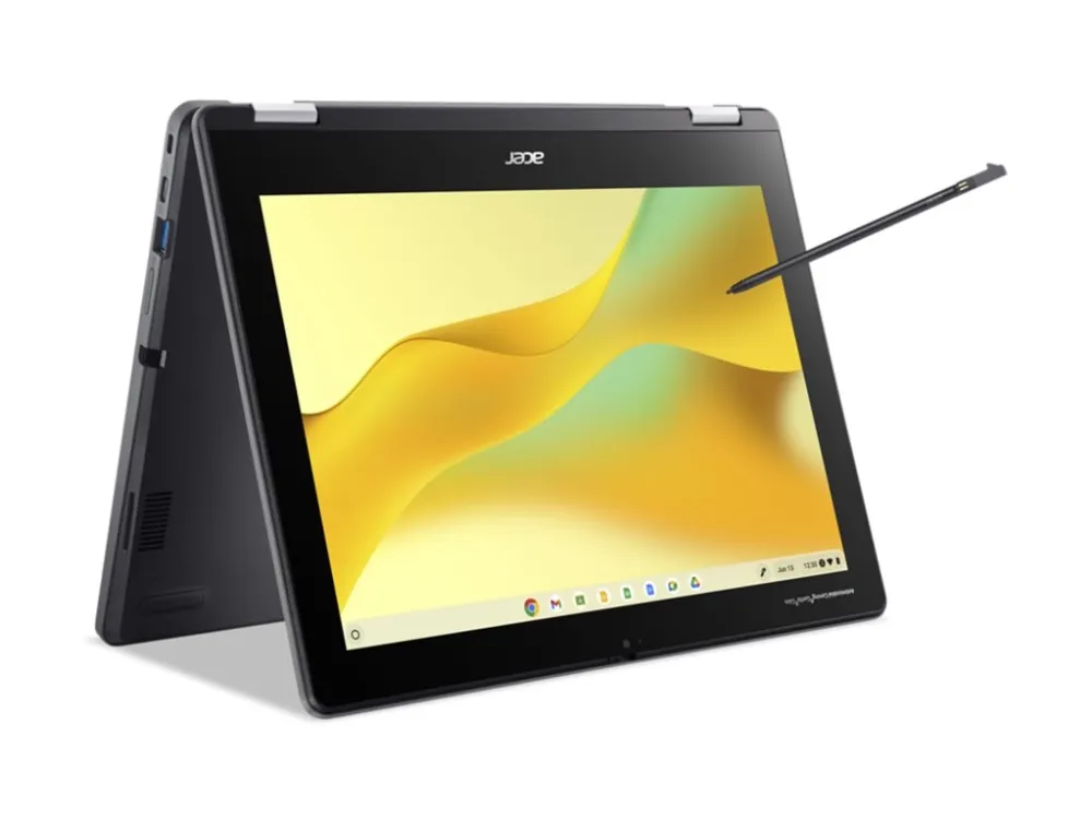 Acer Chromebook Spin 512 R856TN-TCO - Flipdesign - Intel N-series - N100 / op til 3.4 GHz - Chrome OS - UHD Graphics - 8 GB RAM - 64 GB eMMC - 12