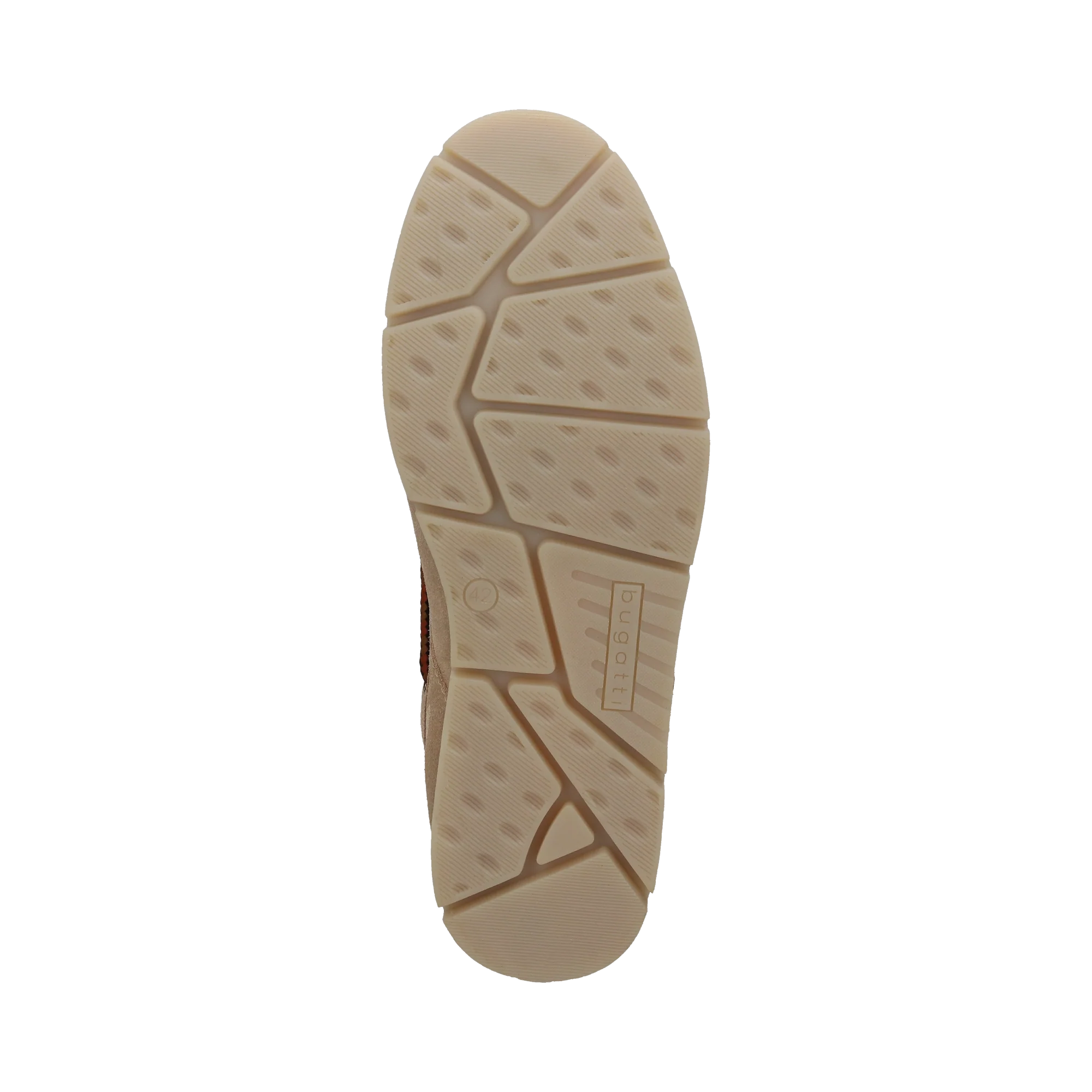 Leder Mokassin beige