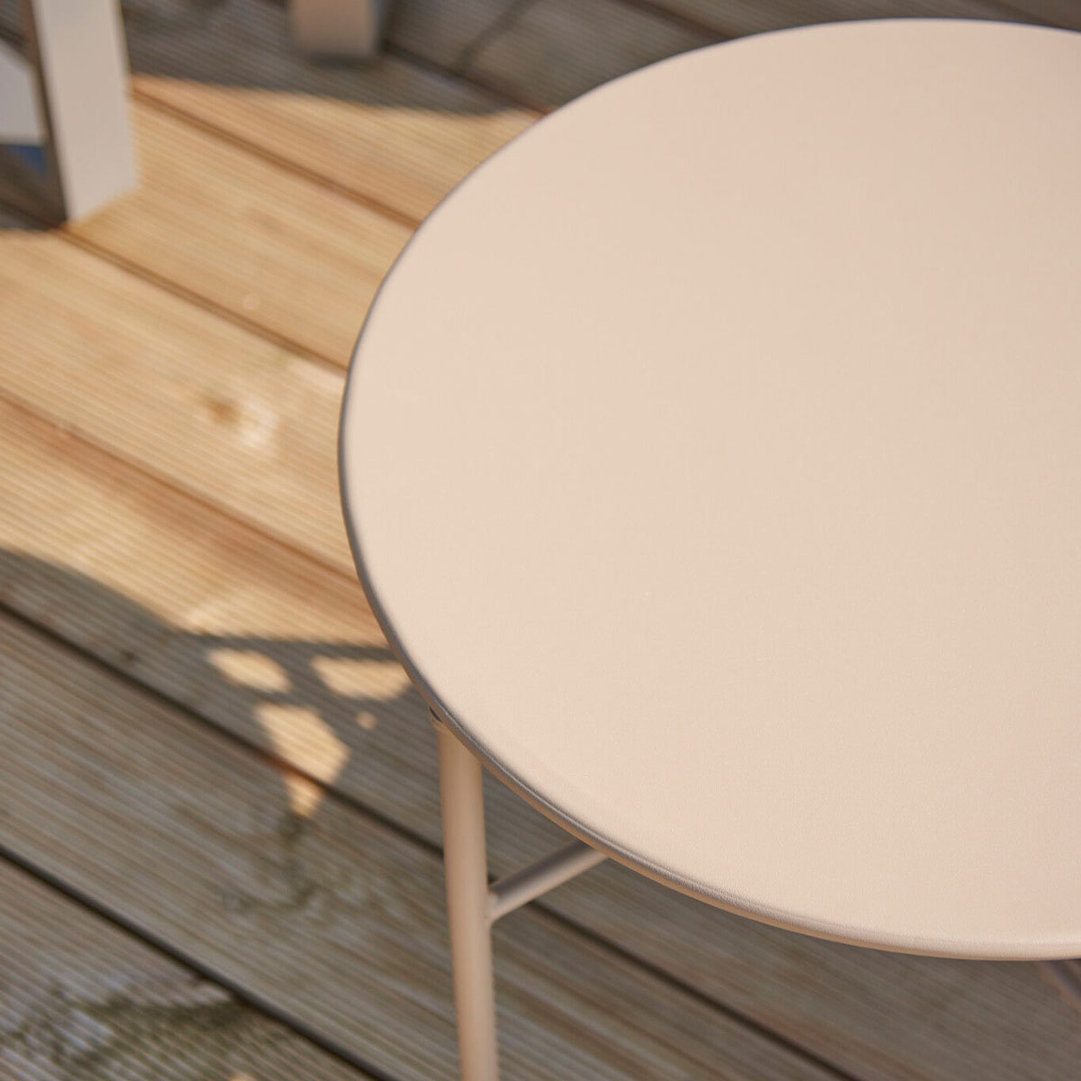 Mila ronde salontafel - Ø50 x H40 cm Taupe
