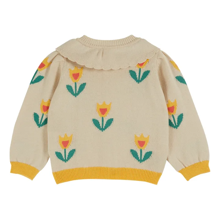 Emile et Ida Cardigan Tulipe | Ecru