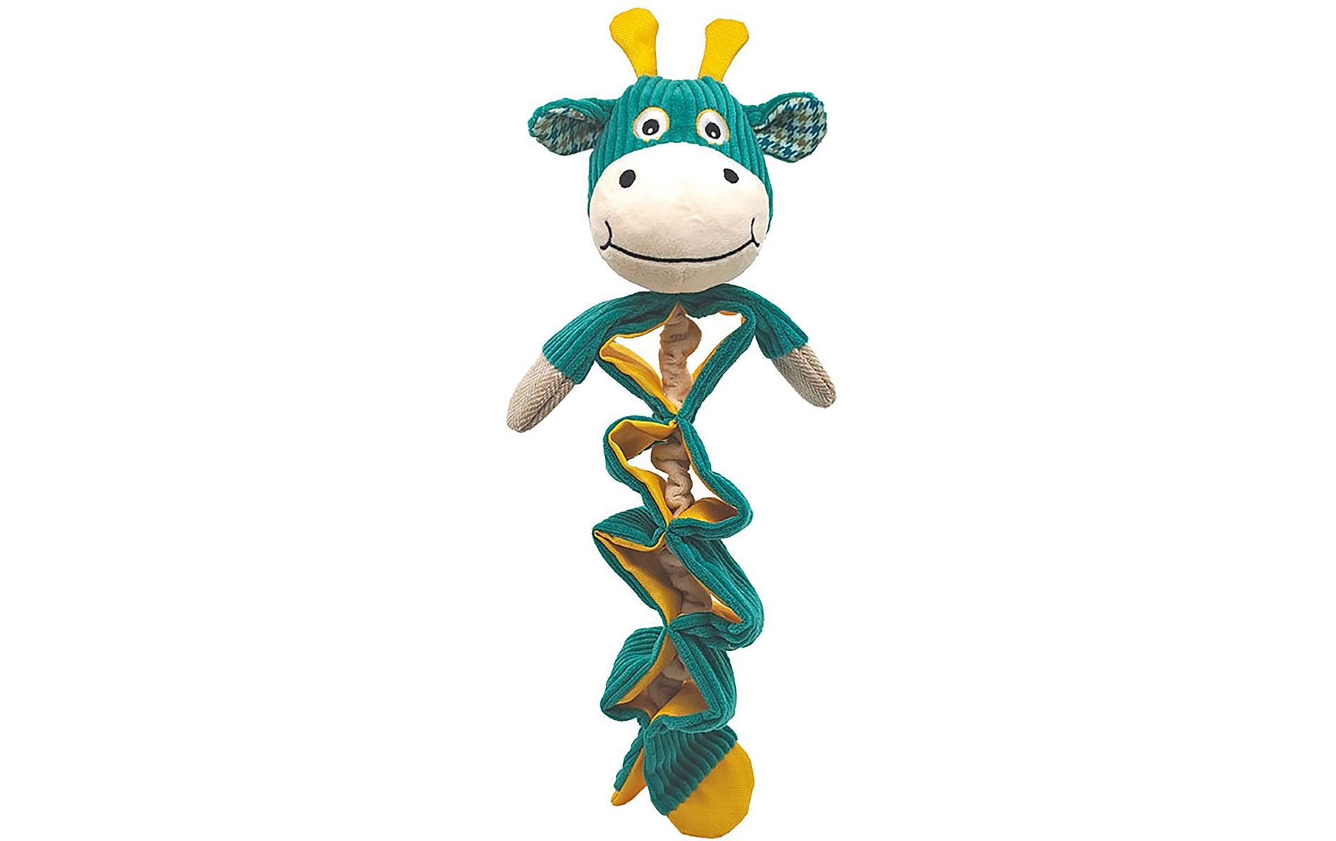 Hunde-Spielzeug Giraffe mit Gummiband, 45 cmPlüschtier