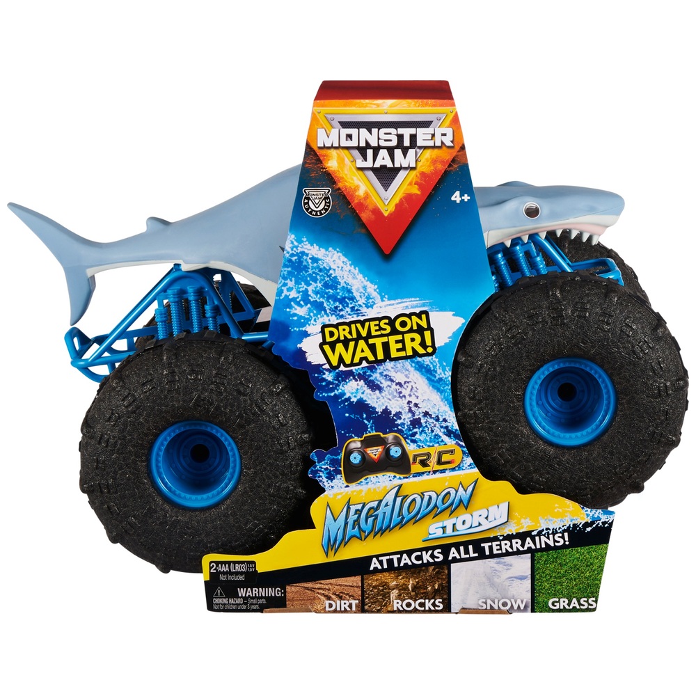 Monster Jam Megalodon Storm Thrasher 1:15 ferngesteuerter Monstertruck