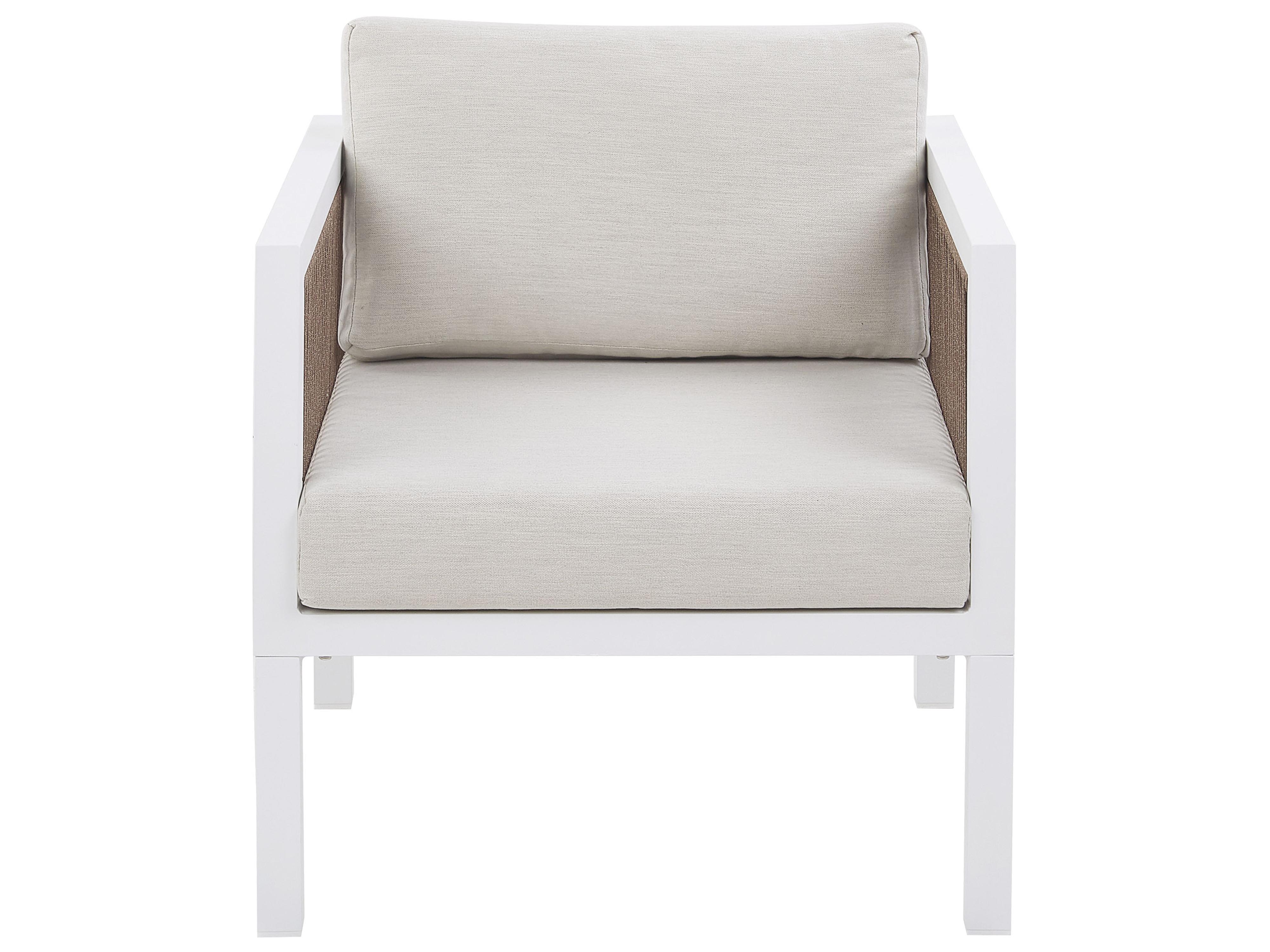Loungeset met tafel 5-zits BORELLO Metaal Wit