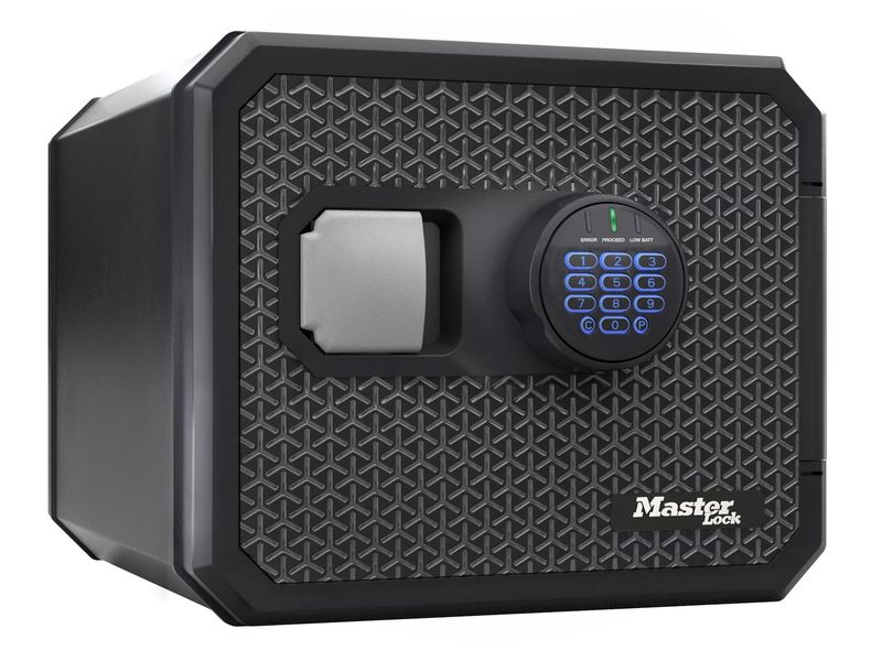 Masterlock Tresor FPW082FTCML Grosser flammhemmender und wasserbeständiger Sicherheitssafe, mit elektronischer Kombination