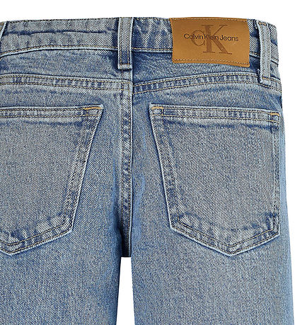 Calvin Klein Jeans - MR Wide Leg Relaxed - Salt And Pepper Blue