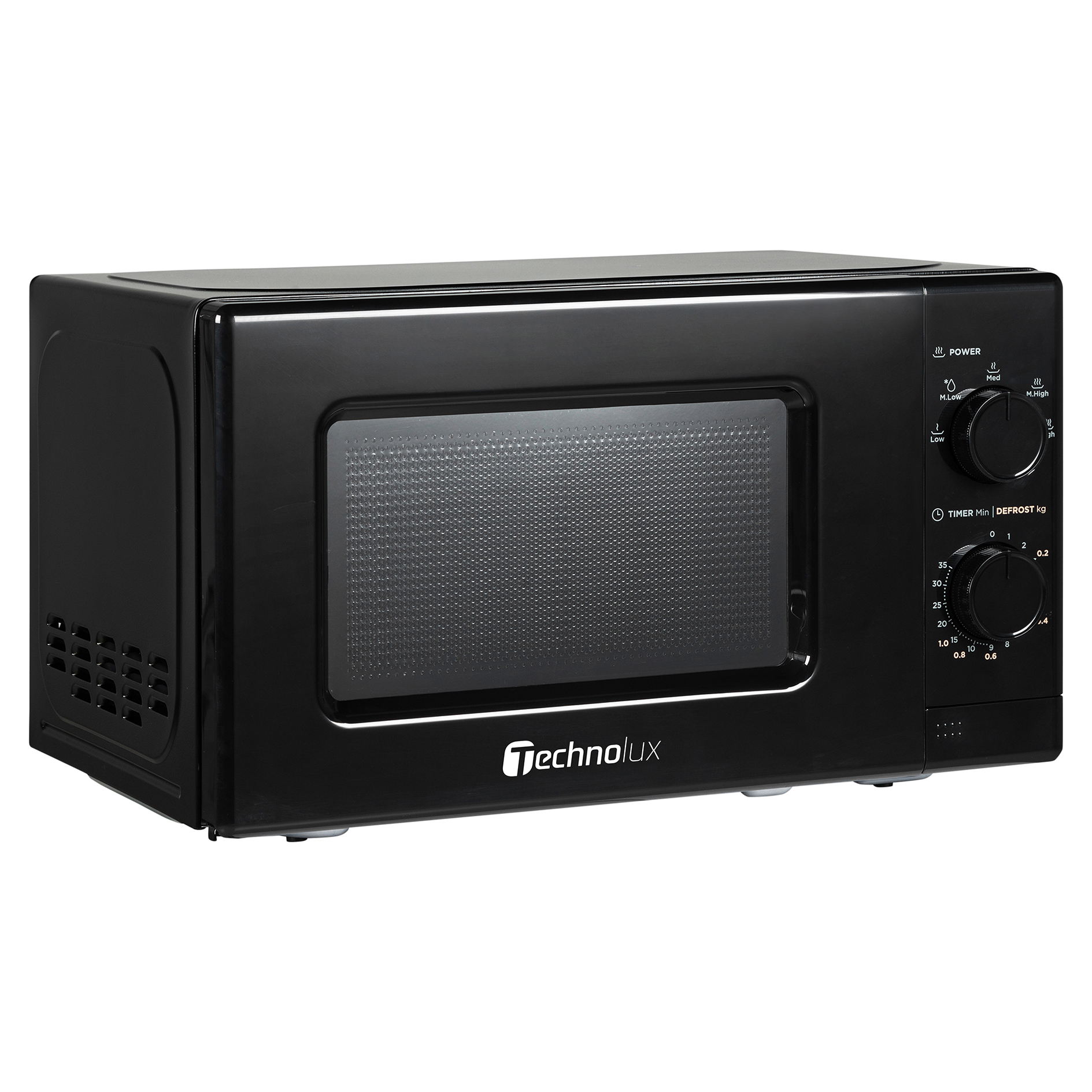 TECHNOLUX Mikrowelle MM720C2GW-PM - schwarz - 20 Liter