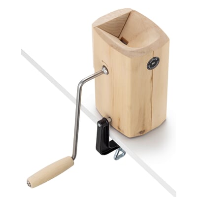 Getreideflocker Futuria M1 Handbetrieb, Zirbenholz