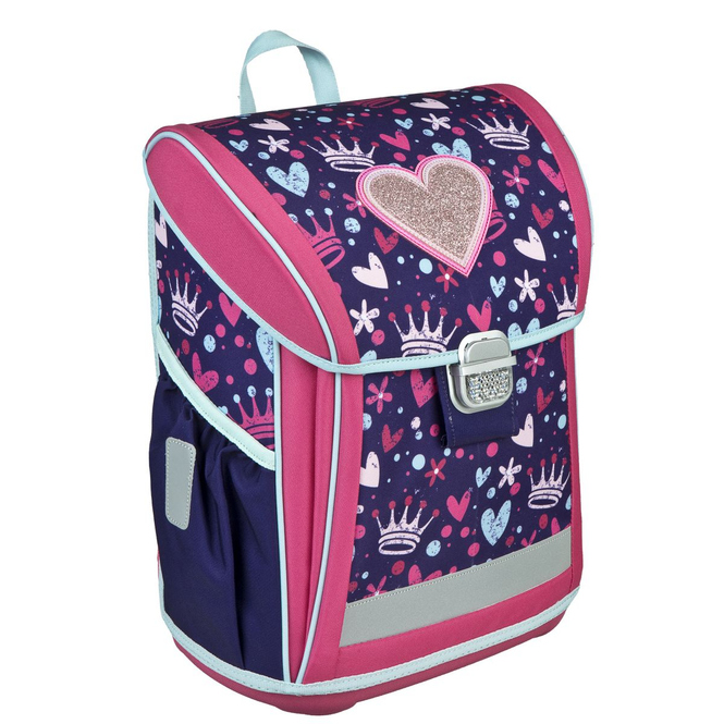 Curve Schulranzen Set - Heart - 4-teilig