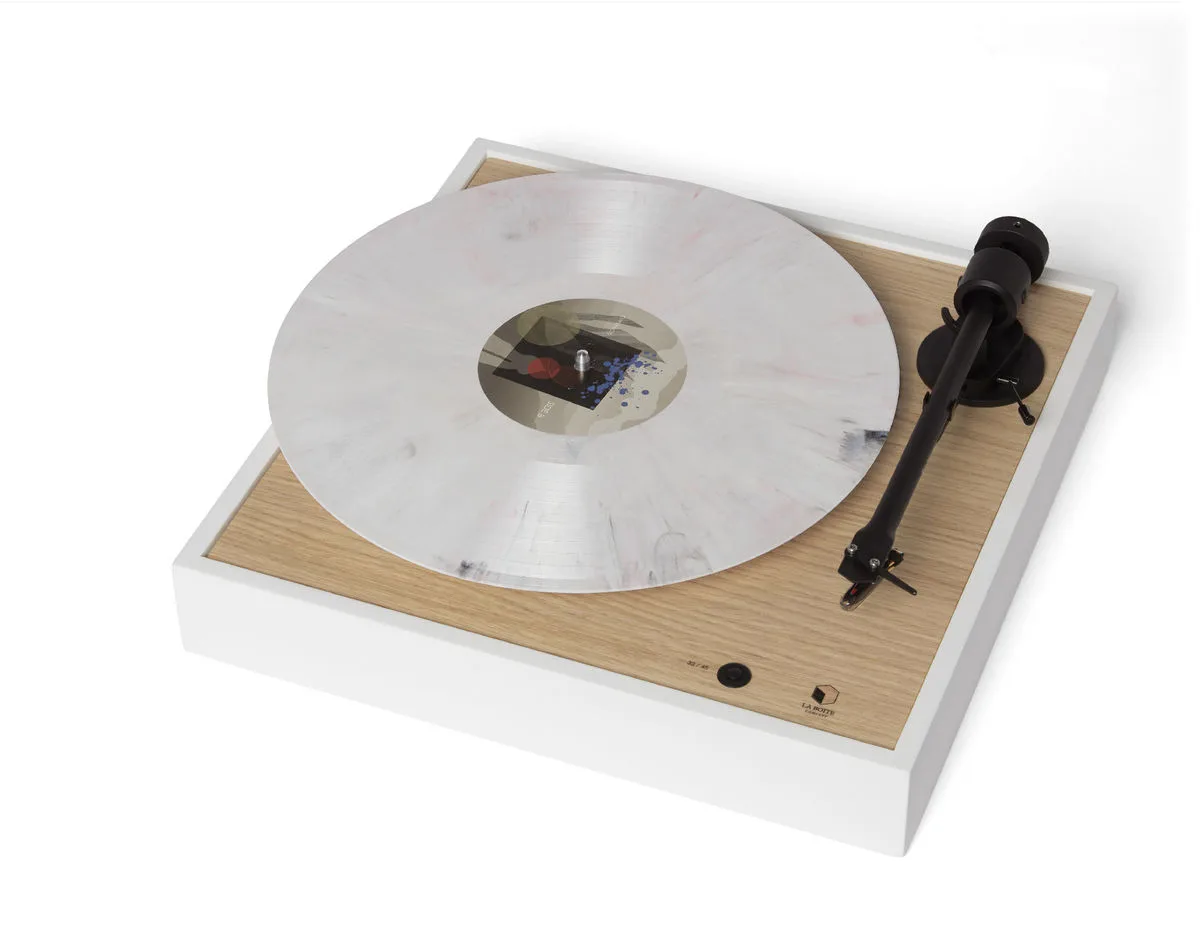 La Boîte Concept Square Chêne clair Platines vinyle hi-fi