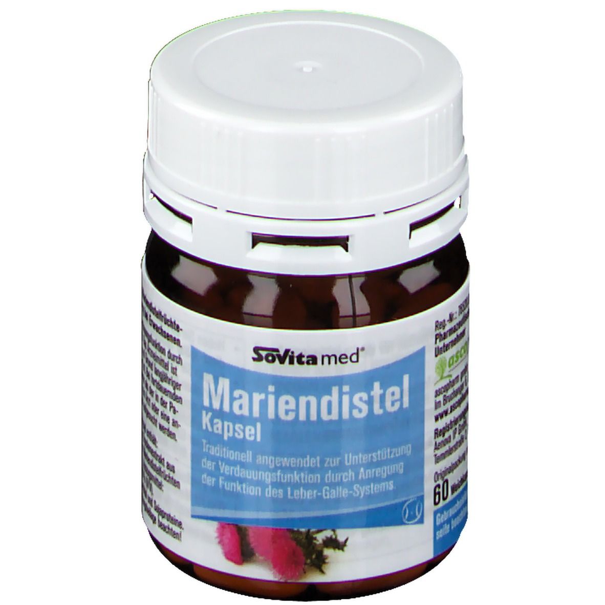 Mariendistel Kapseln