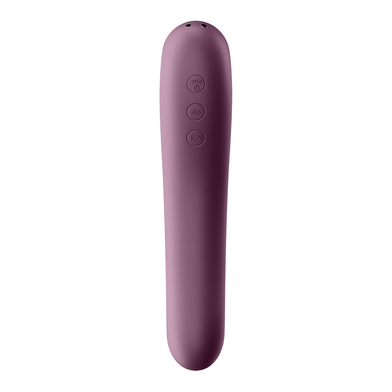 Dual Kiss Druckwellen Vibrator (4061504003016) - Weinrot
