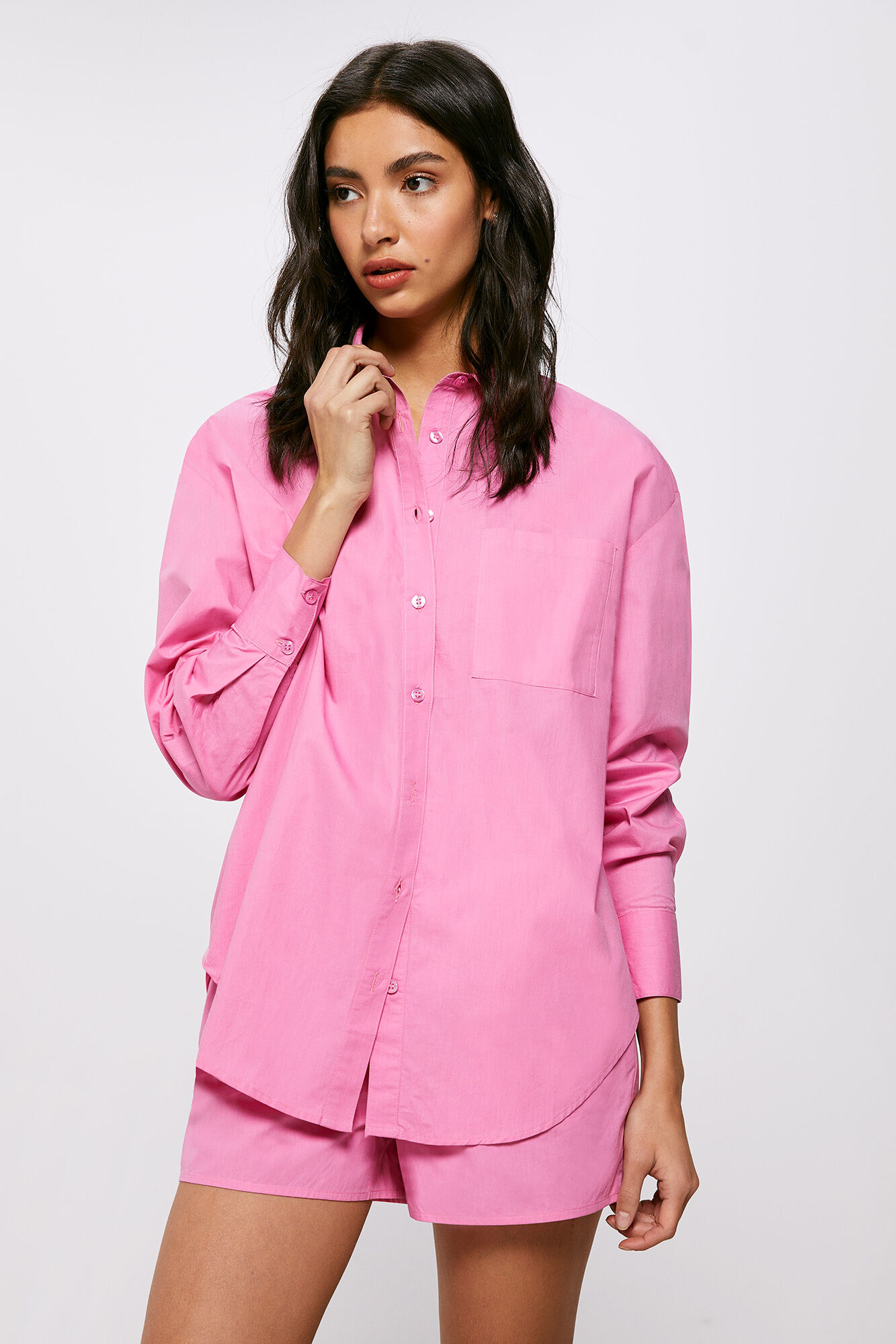 Camisa Bali - azul médio