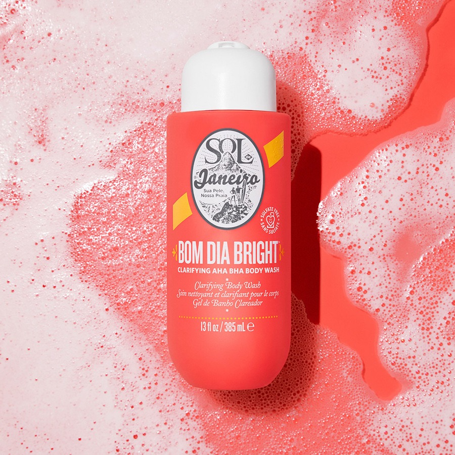 Sol De Janeiro Bom Dia Bright Clarifying AHA BHA Body Wash 385ml