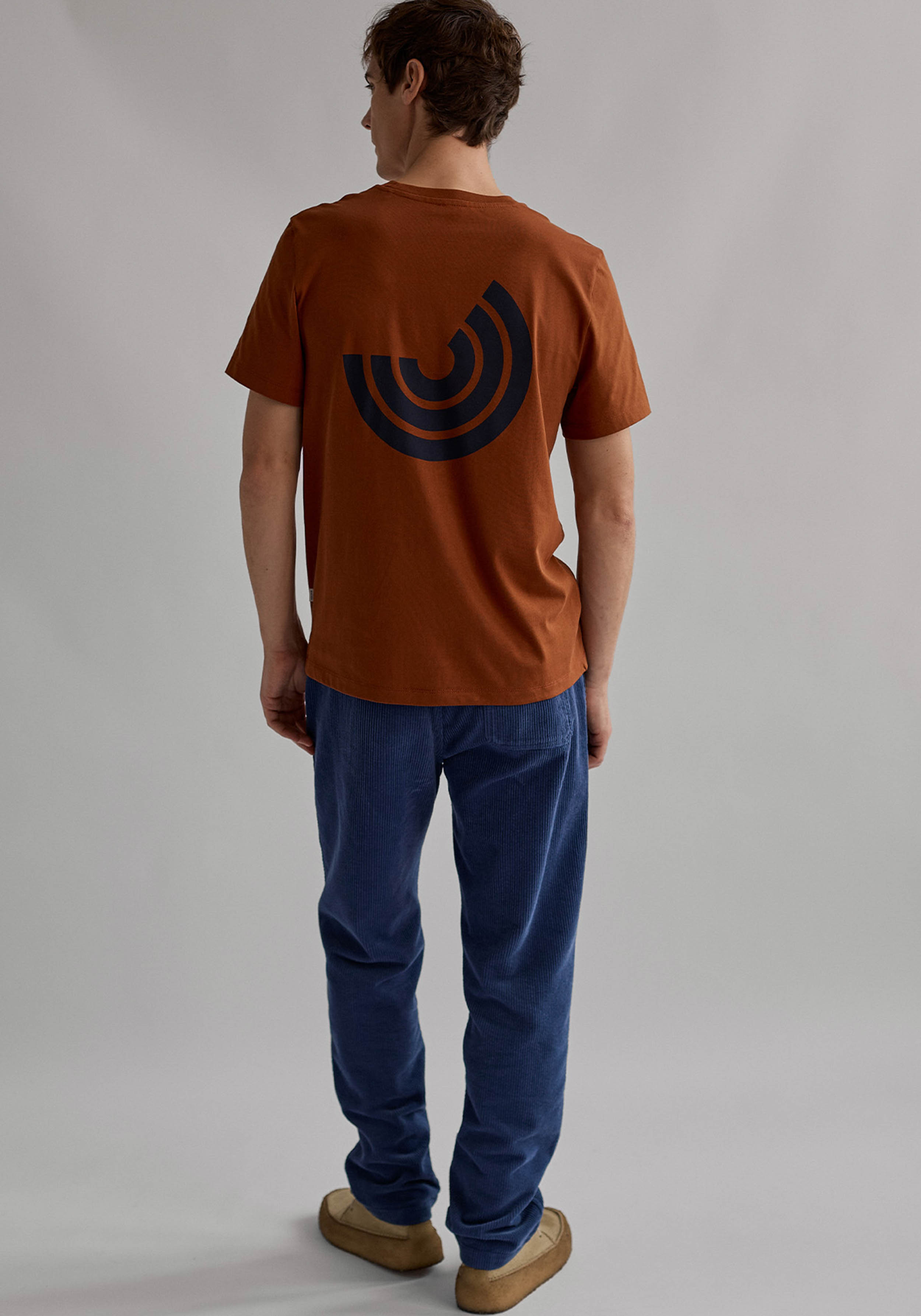 Twothirds T-Shirt Cookstown Umber Orange