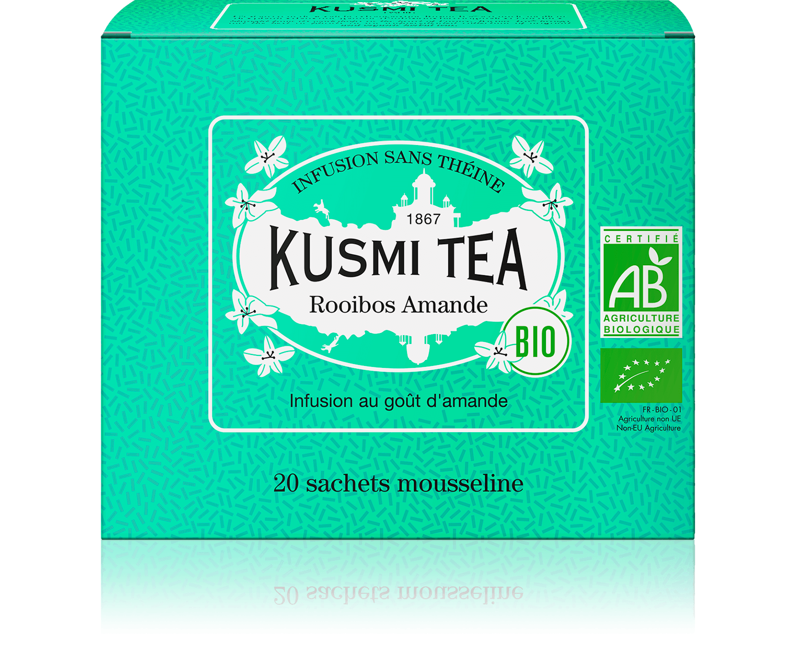 Rooibos Amande-Thé rouge sans théine 20 sachets