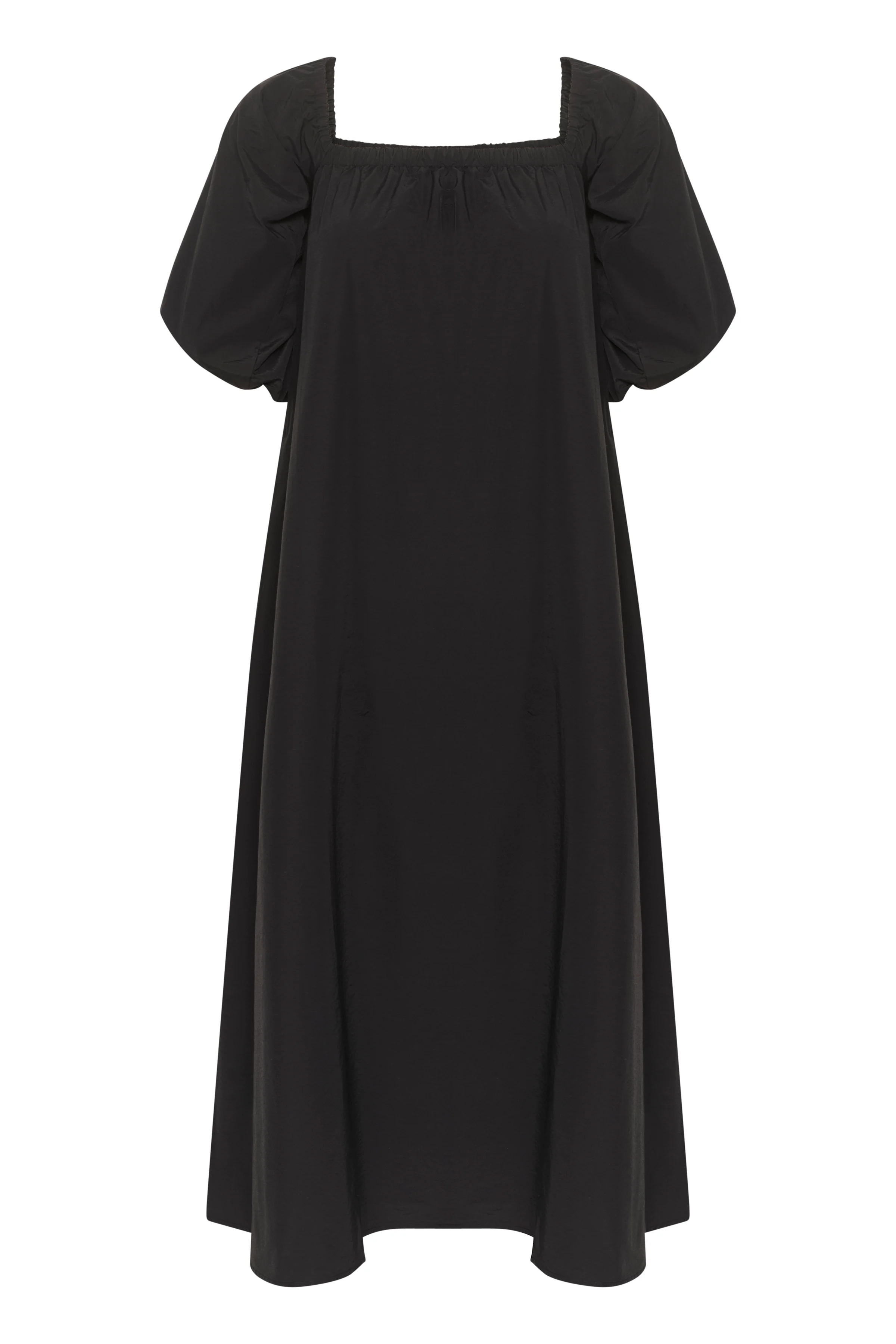 GESTUZ  PampaGZ off shoulder kjole - sort
