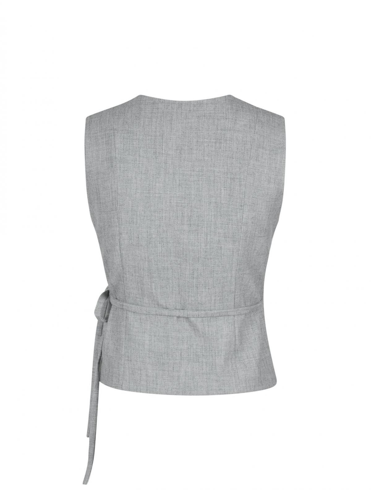Neo Noir Samara Wrap Waistcoat