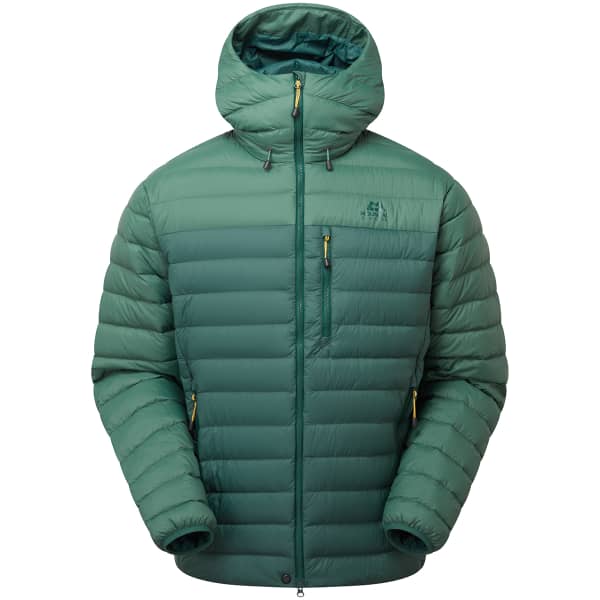 Doudoune ski de randonnée MOUNTAIN EQUIPMENT EARTHRISE HOODED M JKT PINE/FERN