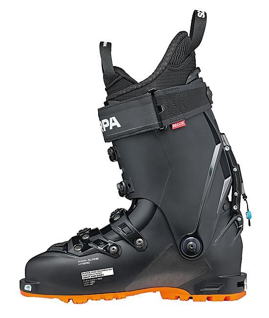 SCARPA - CHAUSSURES SKI FREEANDO 4 QUATTRO SL BLACK ORAN