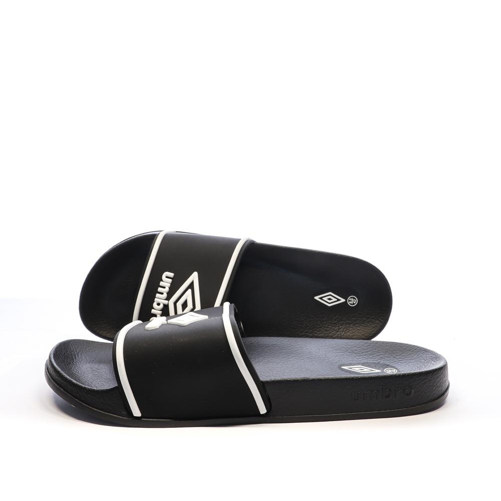 Umbro Claquettes Noires/Blanches Homme Umbro Kocak