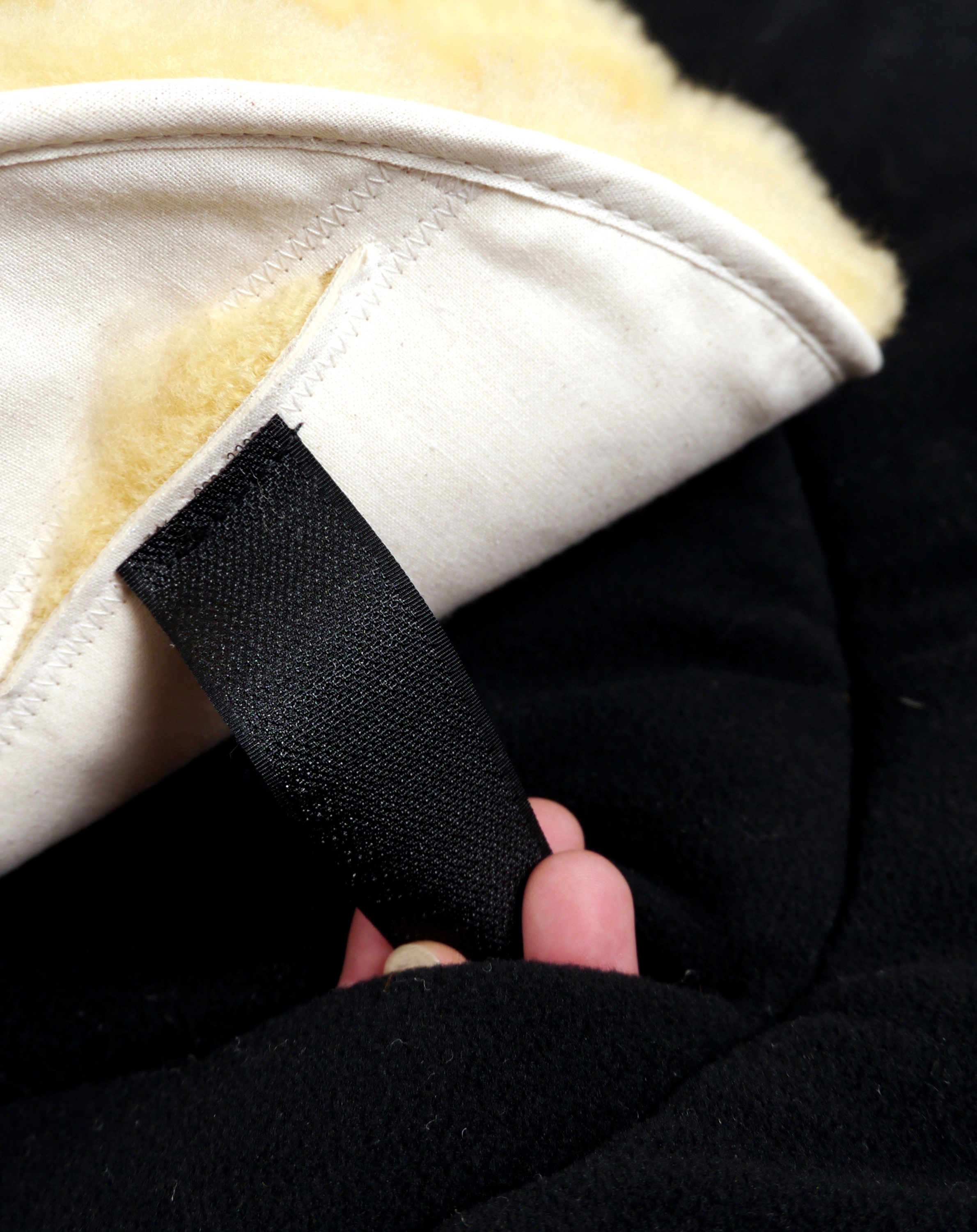 Buggy-Fußsack THERMO SHEEPY in black