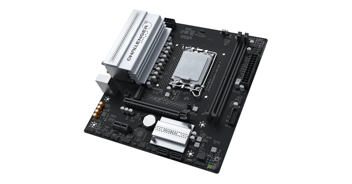 MAXSUNMS-Challenger H810M-K WIFI socket 1851 moederbord  (Zwart, Gb-LAN, WLAN, BT, Sound, µATX)