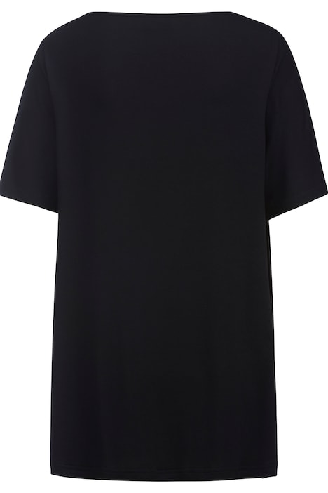 T-Shirt, großer Druck, Halbarm