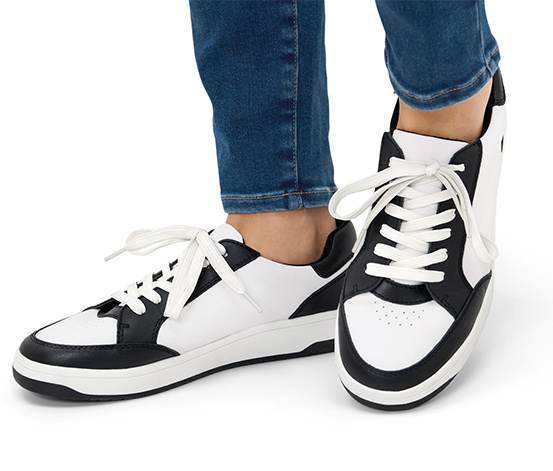 Leder-Sneaker