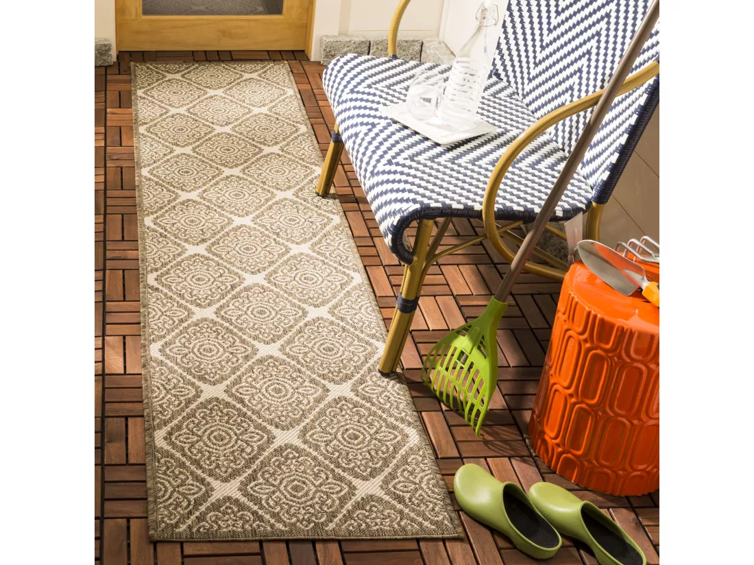 Tapis Cream & Beige 61 X 244 cm - Salina