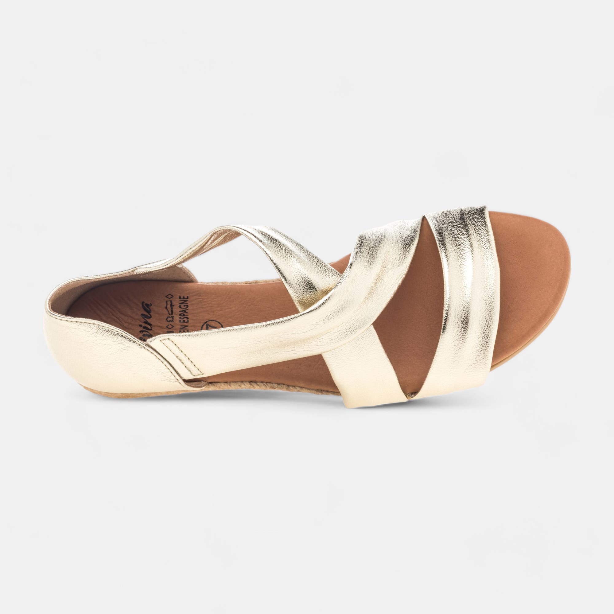 Sandales Femme or